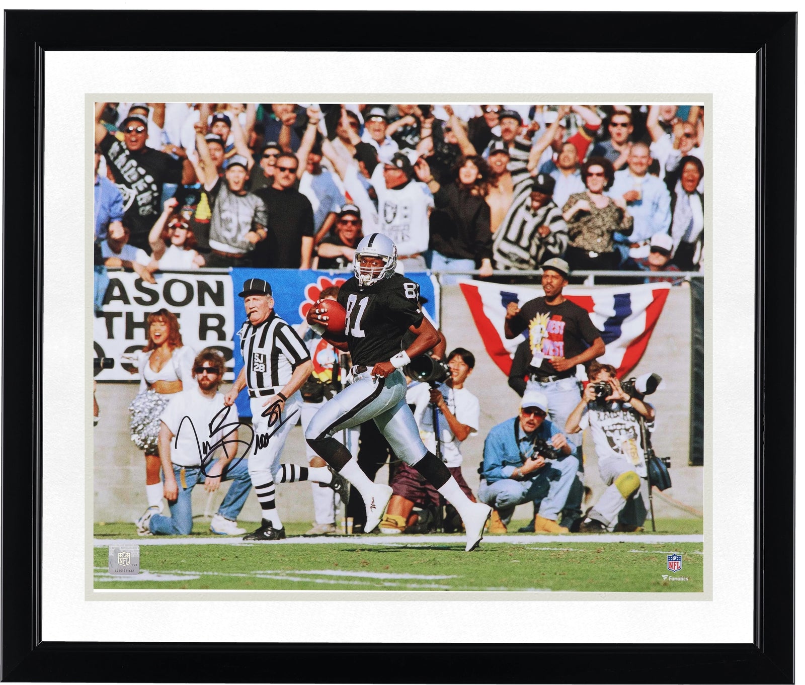 Tim Brown Signed 16 x 20 Photo | Oakland Raiders