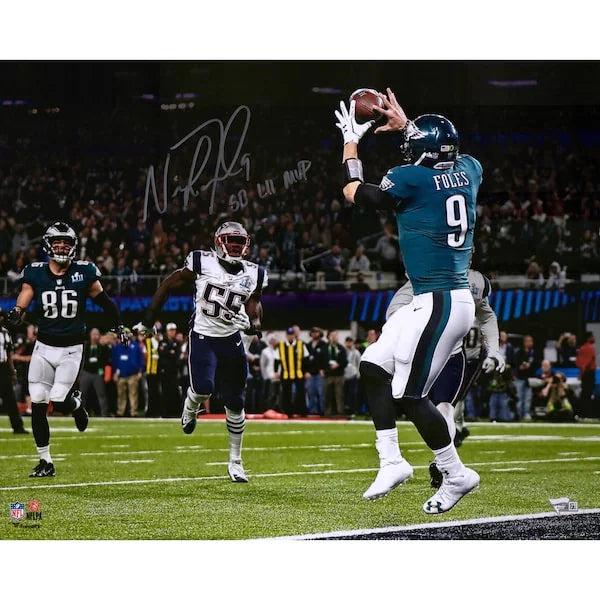 Nick Foles Signed 16 x 20 Photo | Super Bowl LII MVP