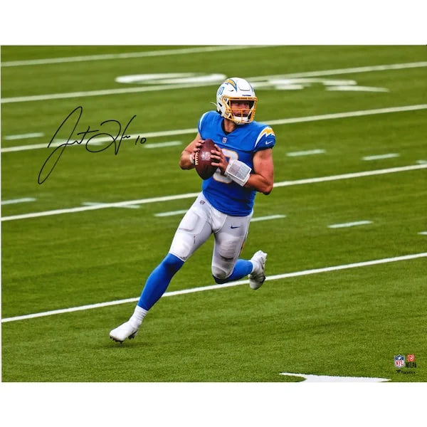 Justin Herbert Signed 16 x 20 Photo | Los Angeles Chargers