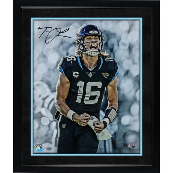 Trevor Lawrence Signed Jaguars 16 x 20 Photograph | Limited Edition of 116 | W16FBLA0076