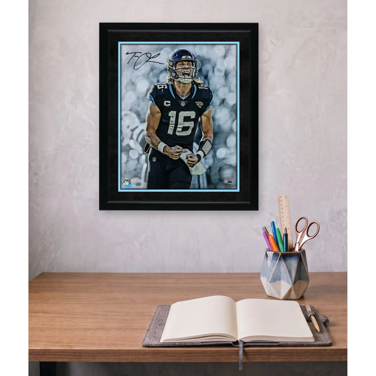 Trevor Lawrence Signed Jaguars 16 x 20 Photograph | Limited Edition of 116 | W16FBLA0076