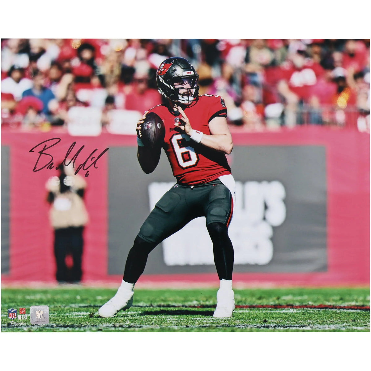 Baker Mayfield Signed 16 x 20 Photograph | Tampa Bay Buccaneers | W16FBMA0254