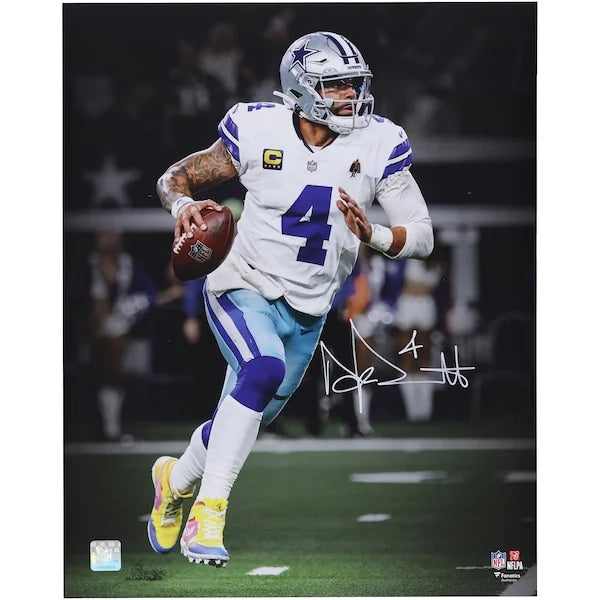 Dak Prescott Signed 16 x 20 Photograph | Dallas Cowboys