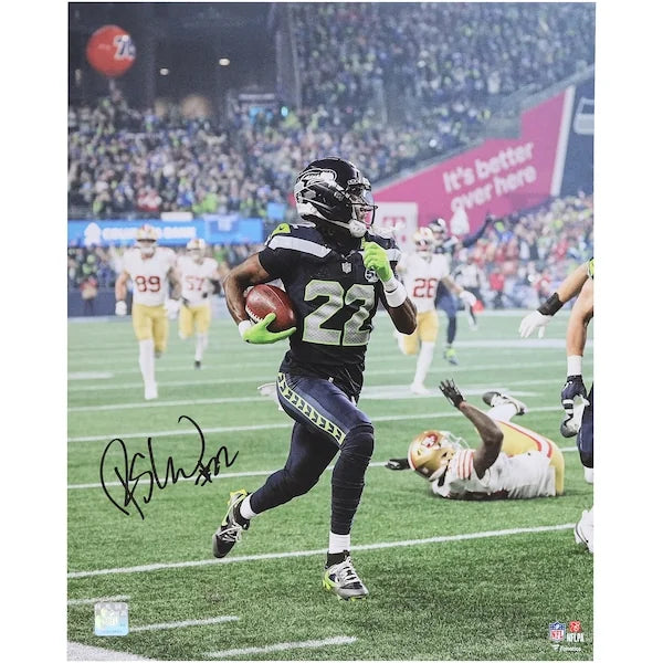 Rashid Shaheed Signed Seahawks 16 x 20 Photo | 2026 NFC Divisional Touchdown