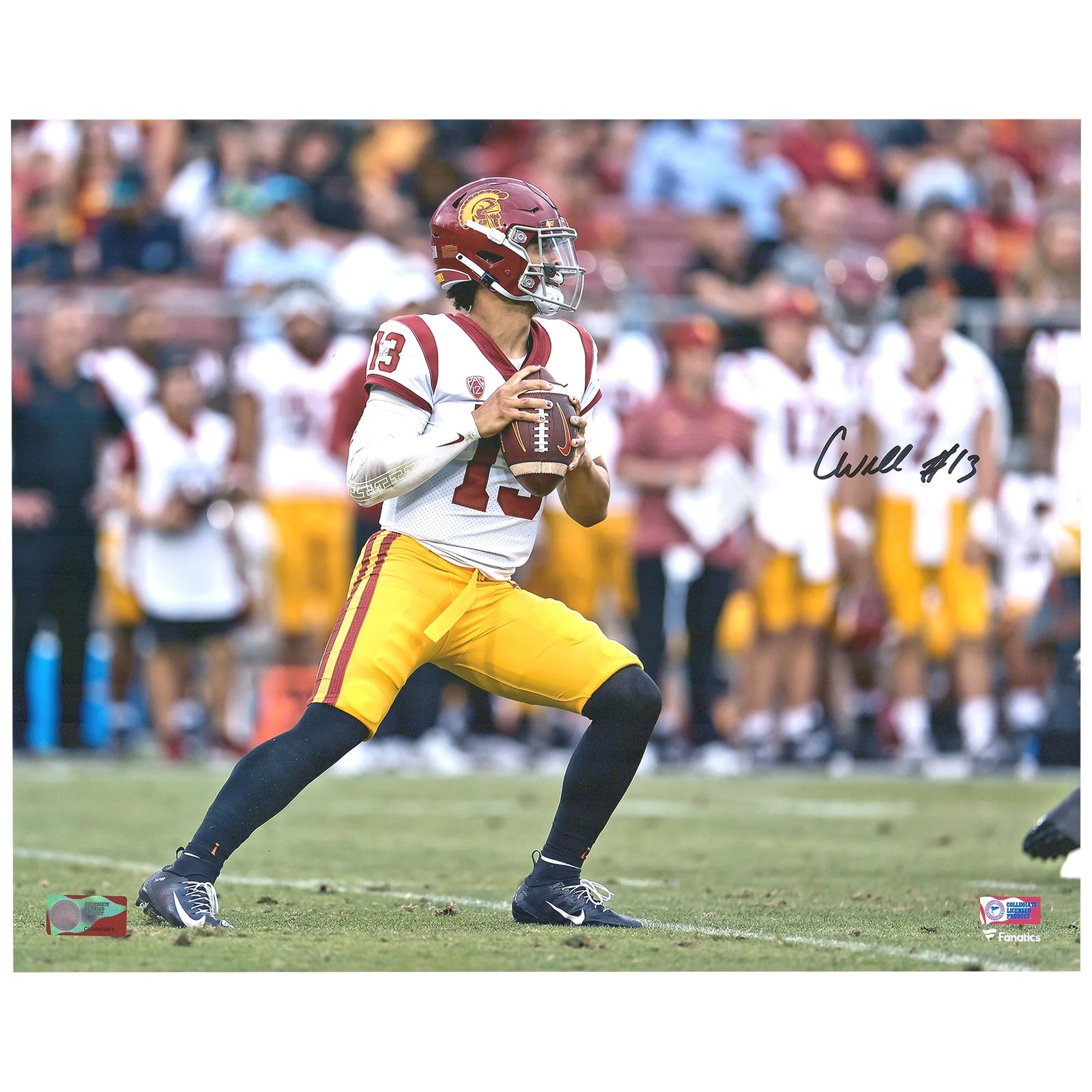 Caleb Williams Signed USC Trojans 16 x 20 Photograph | Authenticated
