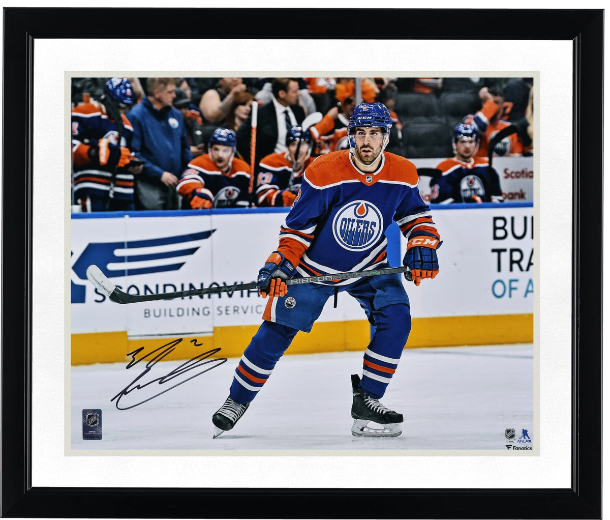 Evan Bouchard Signed Edmonton Oilers 16 x 20 Photograph | Authenticated