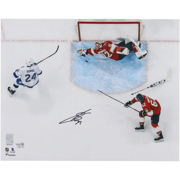 Sergei Bobrovsky Signed 2024 Stanley Cup Playoffs Photo | Panthers