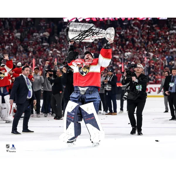 Sergei Bobrovsky Signed 16 x 20 Photo | 2025 Stanley Cup Champions