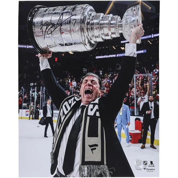 Rod Brind'Amour Signed 16 x 20 2026 Stanley Cup Champions Photo | Carolina Hurricanes