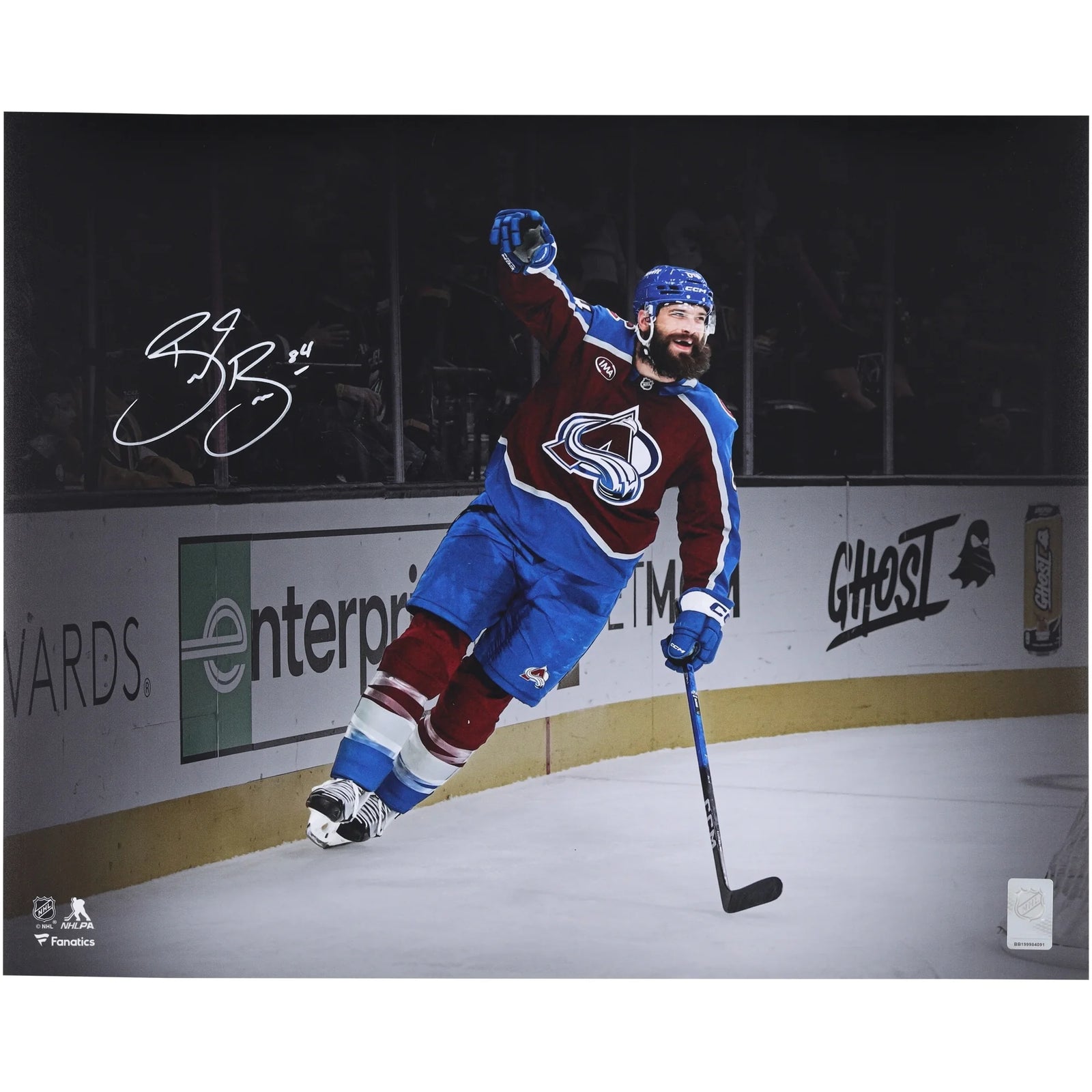 Brent Burns Signed Colorado Avalanche 16 x 20 Photo | Authenticated