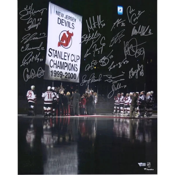 New Jersey Devils 2000 Stanley Cup Champions Signed 16 x 20 Photo | 20 Signatures
