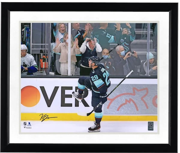 Vince Dunn Signed 16 x 20 Photo | Seattle Kraken Celebration