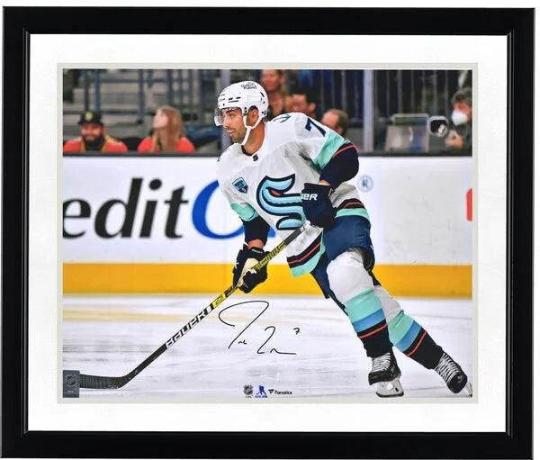 Jordan Eberle Signed Kraken 16 x 20 Photograph | First Game vs. Vegas