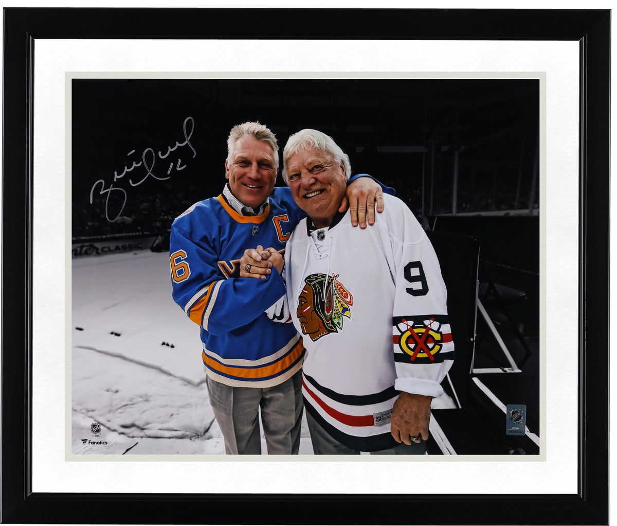 Brett Hull Signed St. Louis Blues 16 x 20 Photograph | Bobby Hull Spotlight