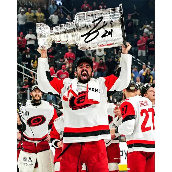 Seth Jarvis Signed 16 x 20 Photograph | 2026 Stanley Cup Champions