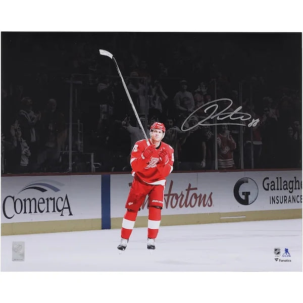 Patrick Kane Signed 16 x 20 Photo | 500th NHL Goal Celebration