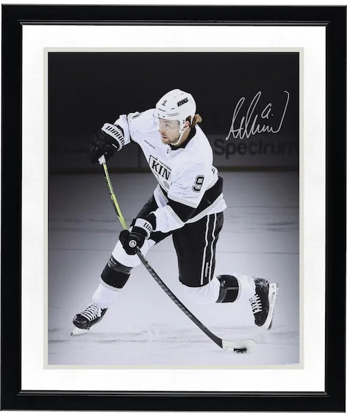 Adrian Kempe Signed 16 x 20 Kings Photo | White Jersey Spotlight