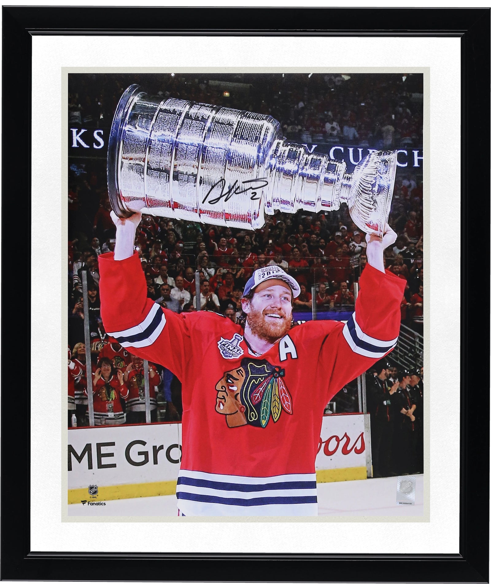 Duncan Keith Signed 16 x 20 Photograph | 2015 Stanley Cup Champions