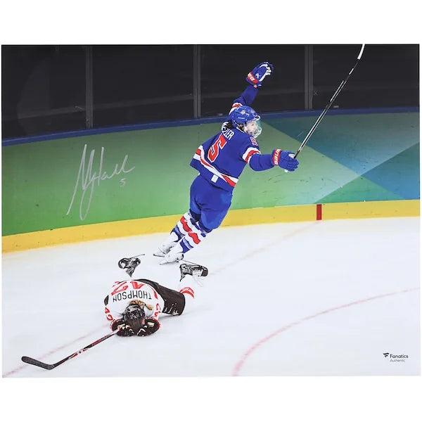 Megan Keller Signed Team USA 16 x 20 Photo | 2026 Olympic Gold