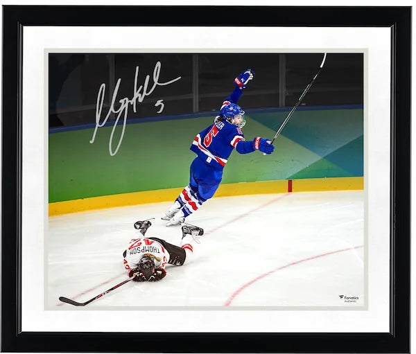 Megan Keller Signed Team USA 16 x 20 Photo | 2026 Olympic Gold
