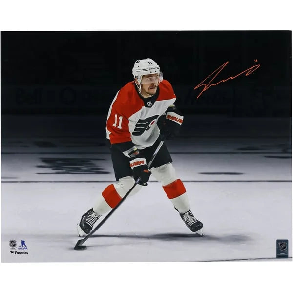 Travis Konecny Signed Philadelphia Flyers 16 x 20 Photo | Spotlight