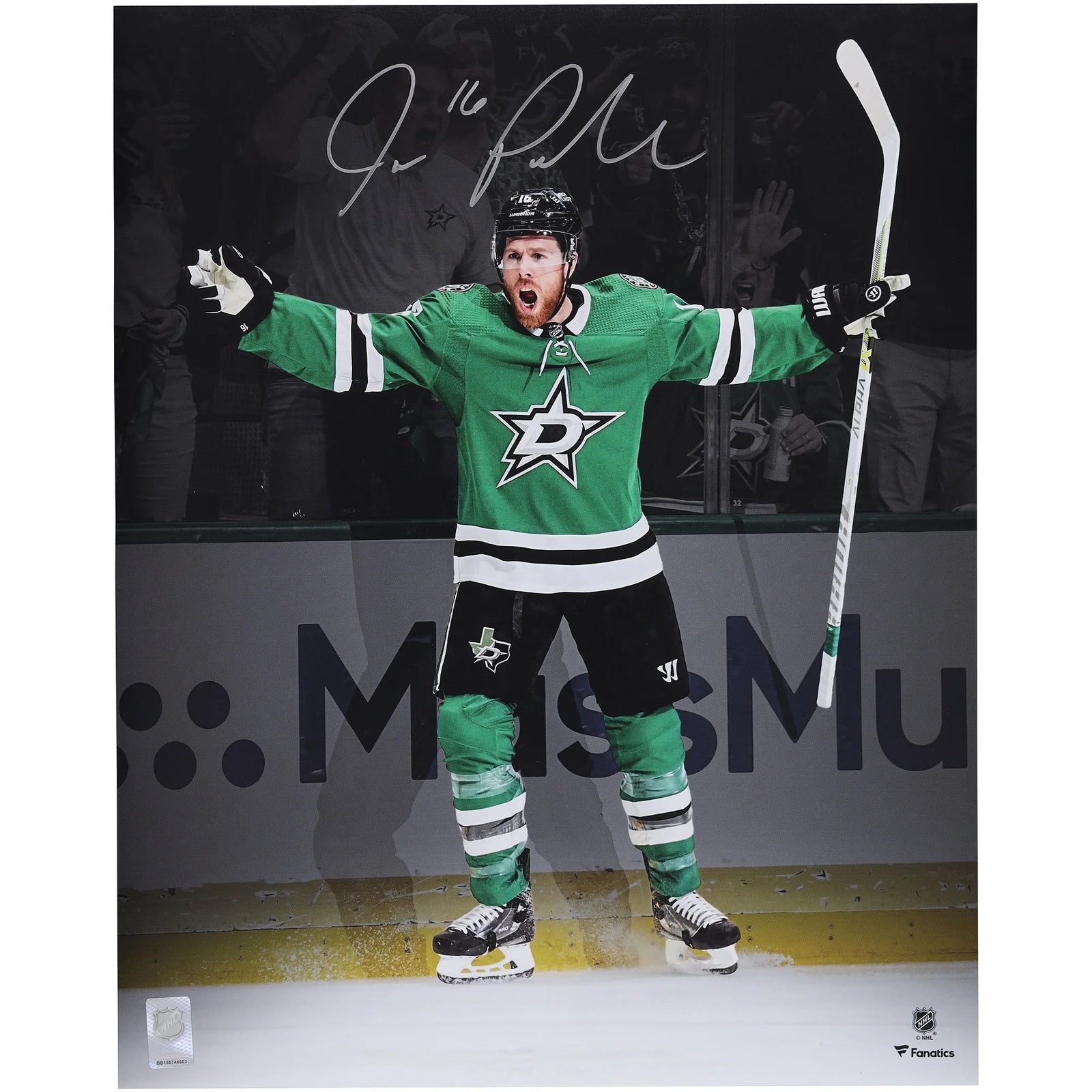 Joe Pavelski Signed 16 x 20 Photograph | Dallas Stars