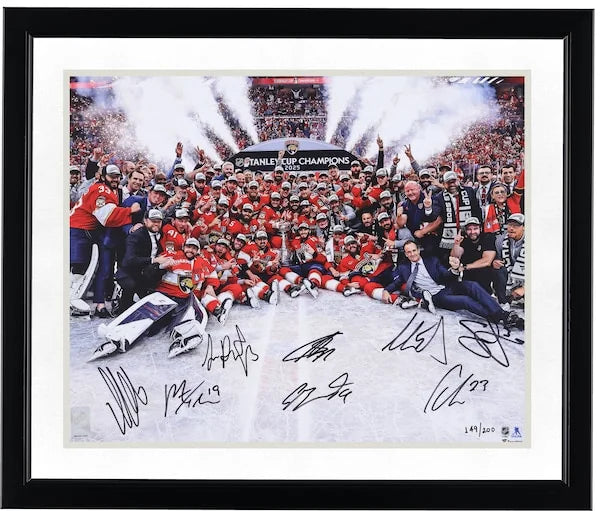Florida Panthers Signed 2025 Stanley Cup Champions 16 x 20 Photo | Limited Edition