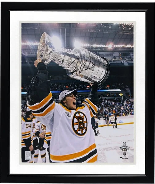 Tuukka Rask Signed 16 x 20 Photo | 2011 Stanley Cup Champions