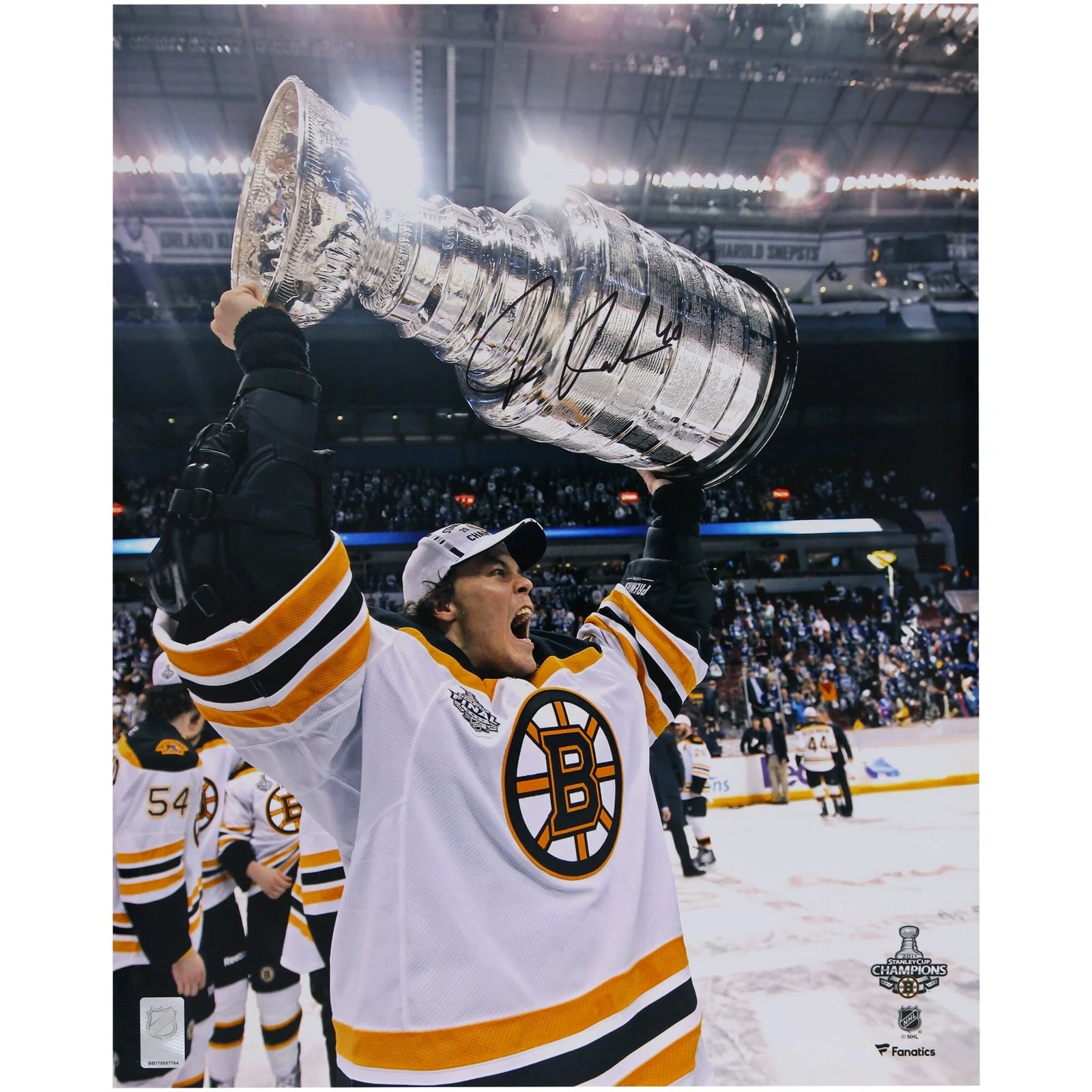 Tuukka Rask Signed 16 x 20 Photo | 2011 Stanley Cup Champions