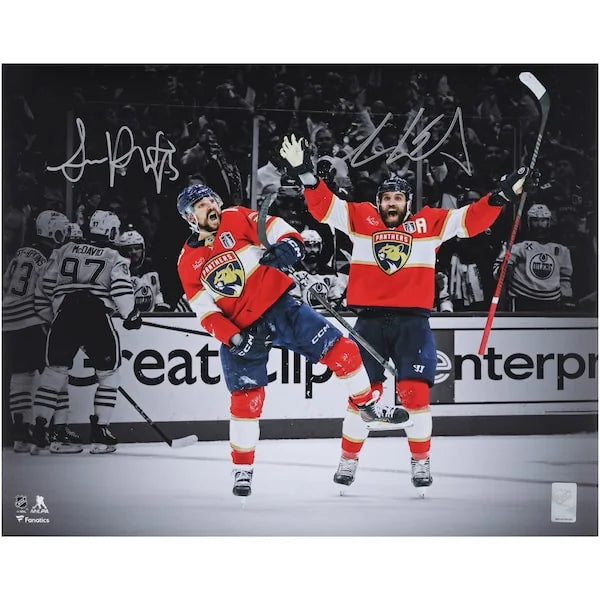 Sam Reinhart & Aaron Ekblad Signed 16 x 20 Photo | Panthers