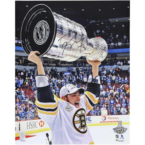Tyler Seguin Signed Boston Bruins 16 x 20 Photo | 2011 Stanley Cup Champions