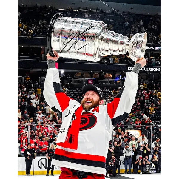 Jaccob Slavin Signed 16 x 20 Photograph | 2026 Stanley Cup Champions
