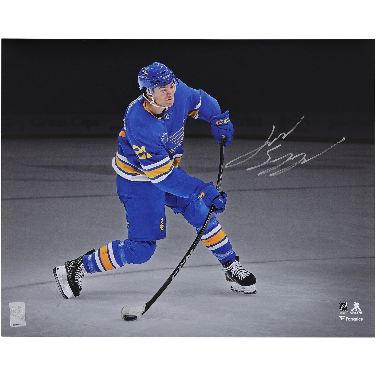 Jimmy Snuggerud Signed 16 x 20 Blues Photograph | Authenticated