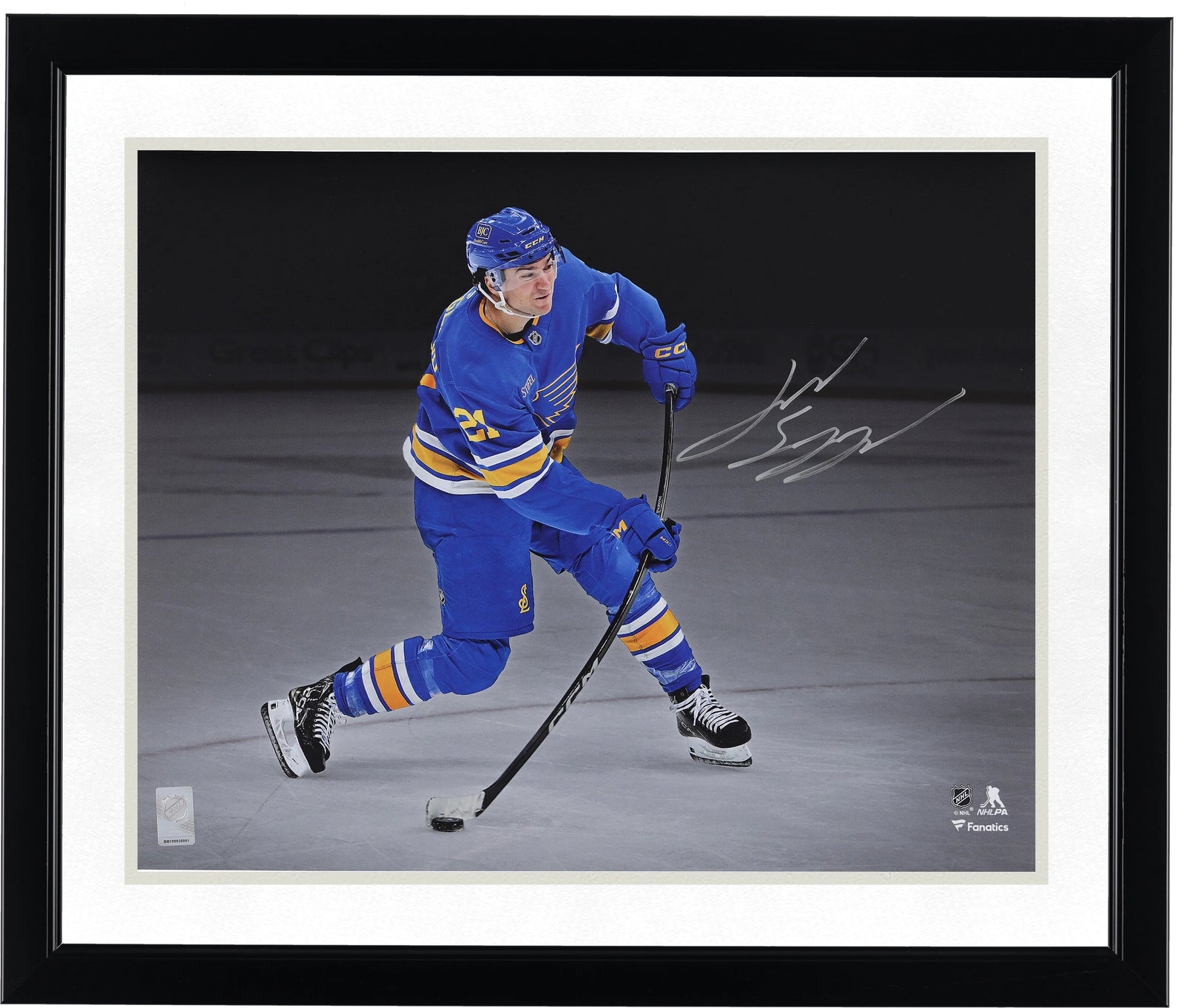 Jimmy Snuggerud Signed 16 x 20 Blues Photograph | Authenticated