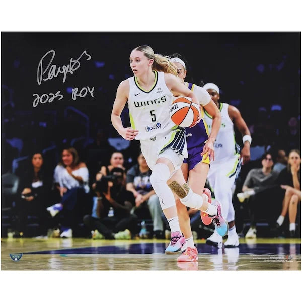 Paige Bueckers Signed Dallas Wings 16 x 20 Photo | 2025 ROY Inscription