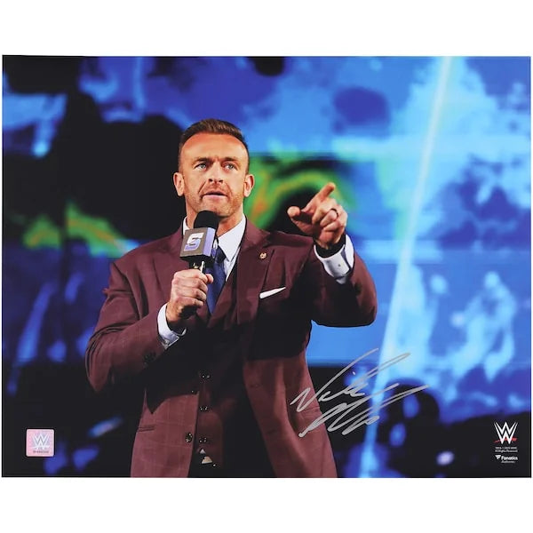 Nick Aldis Signed WWE 16 x 20 Photograph | Entrance Ramp