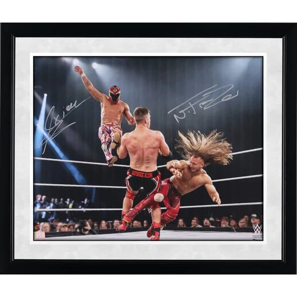Axiom & Nathan Frazer Signed 16 x 20 WWE Photo | Fraxiom | W16WRAX0001