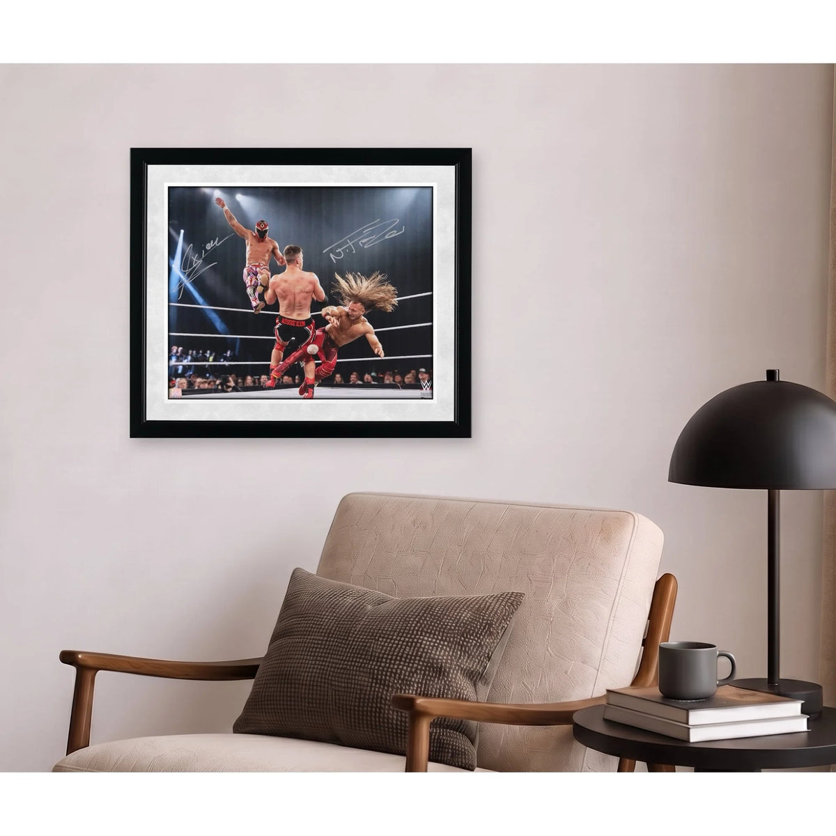 Axiom & Nathan Frazer Signed 16 x 20 WWE Photo | Fraxiom | W16WRAX0001