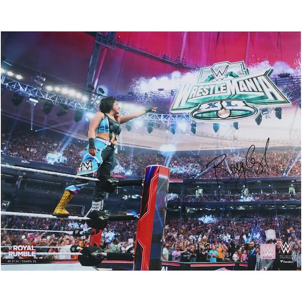 Bayley Signed 16 x 20 Royal Rumble 2024 Photograph | Authenticated