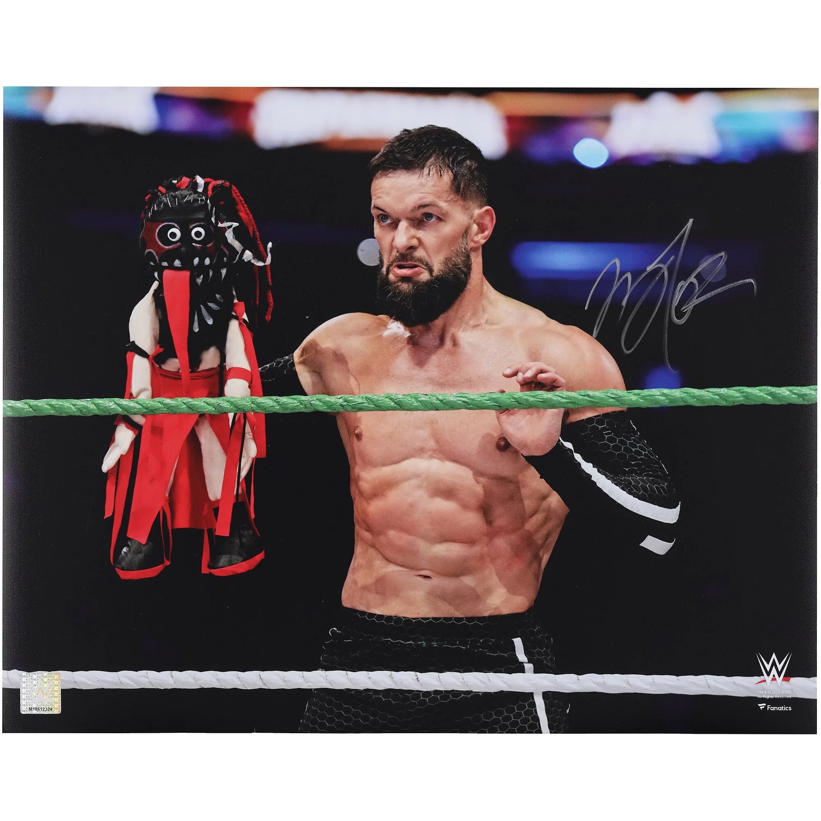 Finn Balor Signed 16 x 20 Photo | Triplemania XXXIII with Demonito