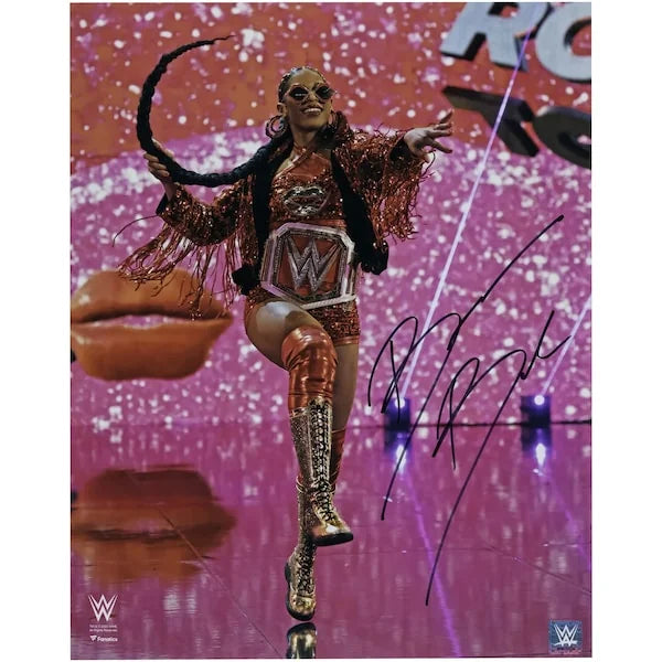 Bianca Belair Signed 16 x 20 Entrance Photograph | WWE
