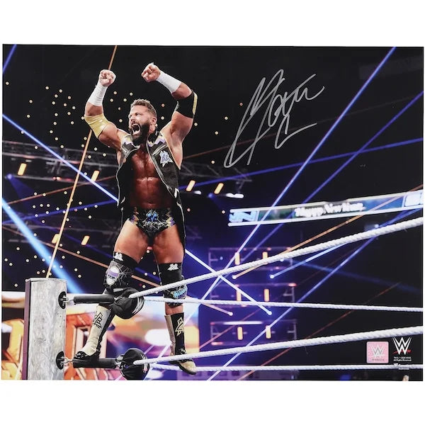 Matt Cardona Signed 16 x 20 On The Ropes Entrance Photo | Authenticated