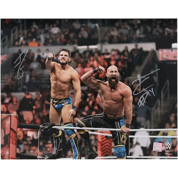 Tommaso Ciampa & Johnny Gargano Signed 16 x 20 Photo | DIY Entrance
