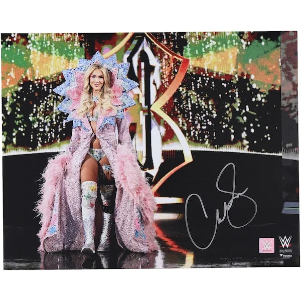 Charlotte Flair Signed 16 x 20 Evolution Entrance Photograph | Authenticated