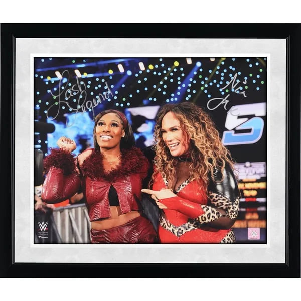Nia Jax & Lash Legend Signed 16 x 20 WWE Photo | Authenticated | W16WRJA0004
