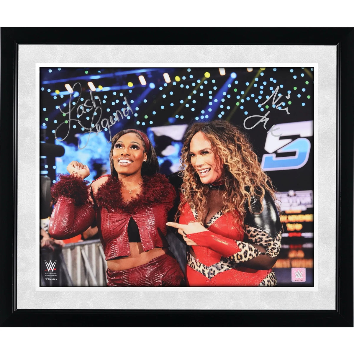 Nia Jax & Lash Legend Signed 16 x 20 WWE Photo | Authenticated | W16WRJA0004