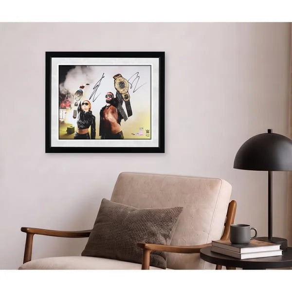 Seth Rollins & Becky Lynch Signed 16 x 20 Entrance Photo | Limited Edition | W16WRLY0008