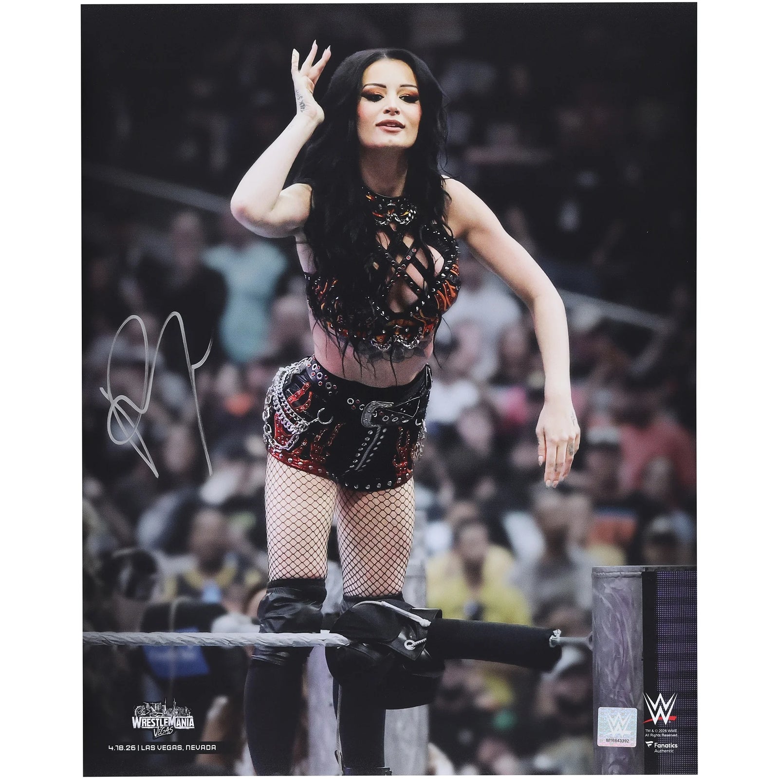 Paige Signed 16 x 20 WWE Photo | WrestleMania 42 Return