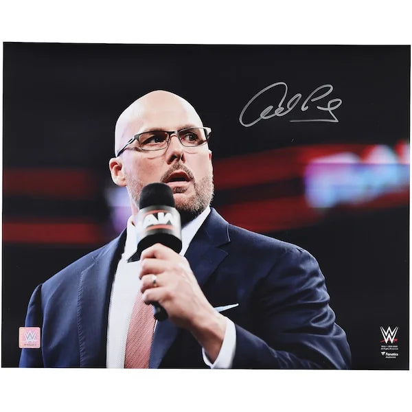 Adam Pearce Signed WWE 16 x 20 In-Ring Photograph | Authenticated