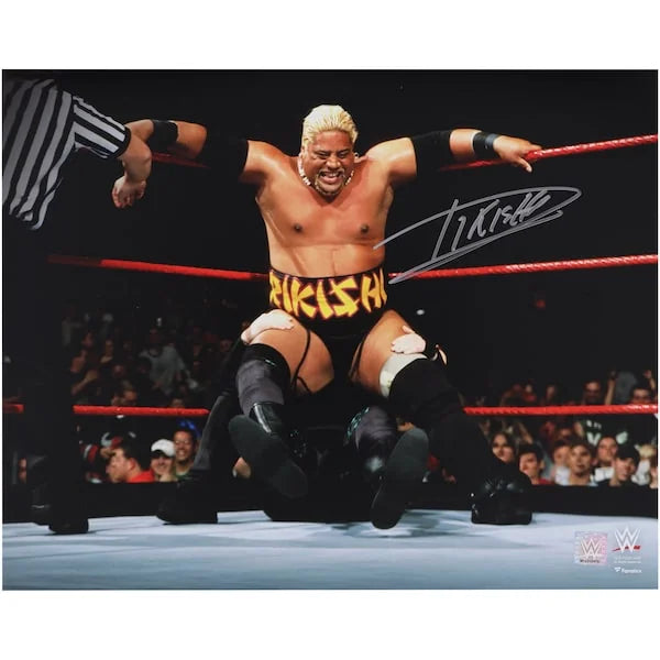 Rikishi Signed 16 x 20 Corner Stinkface Photograph | Authenticated